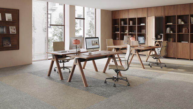 DESSO Linon: a carpet tile inspired by the timeless appeal of